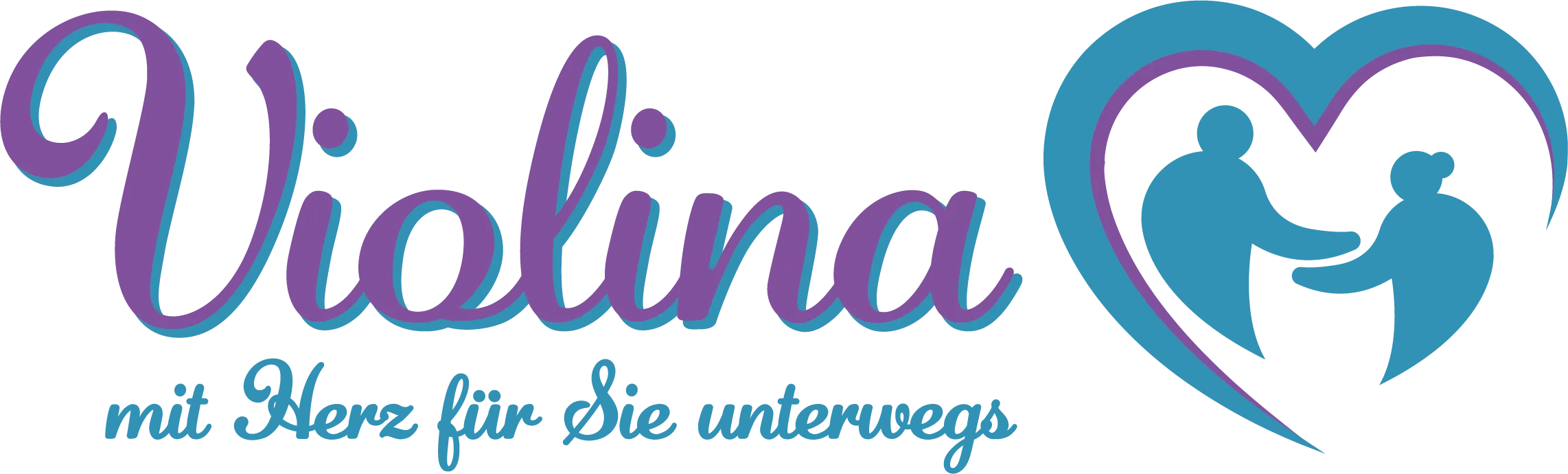 Logo Violina-mit Herz für Sie unterwegs-Ambulanter Pflegedienst