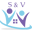 Logo S & V Sauberkeit und Vertrauen, Betreuung und Haushaltshilfe